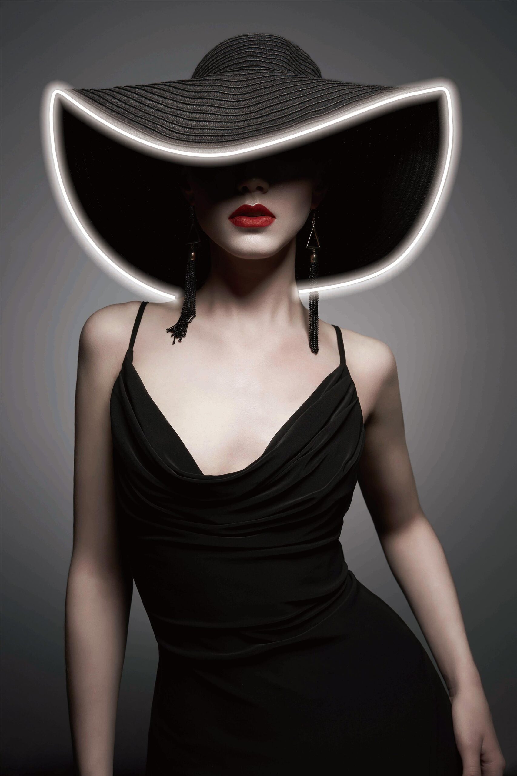 Lady of light led art thestudentshop