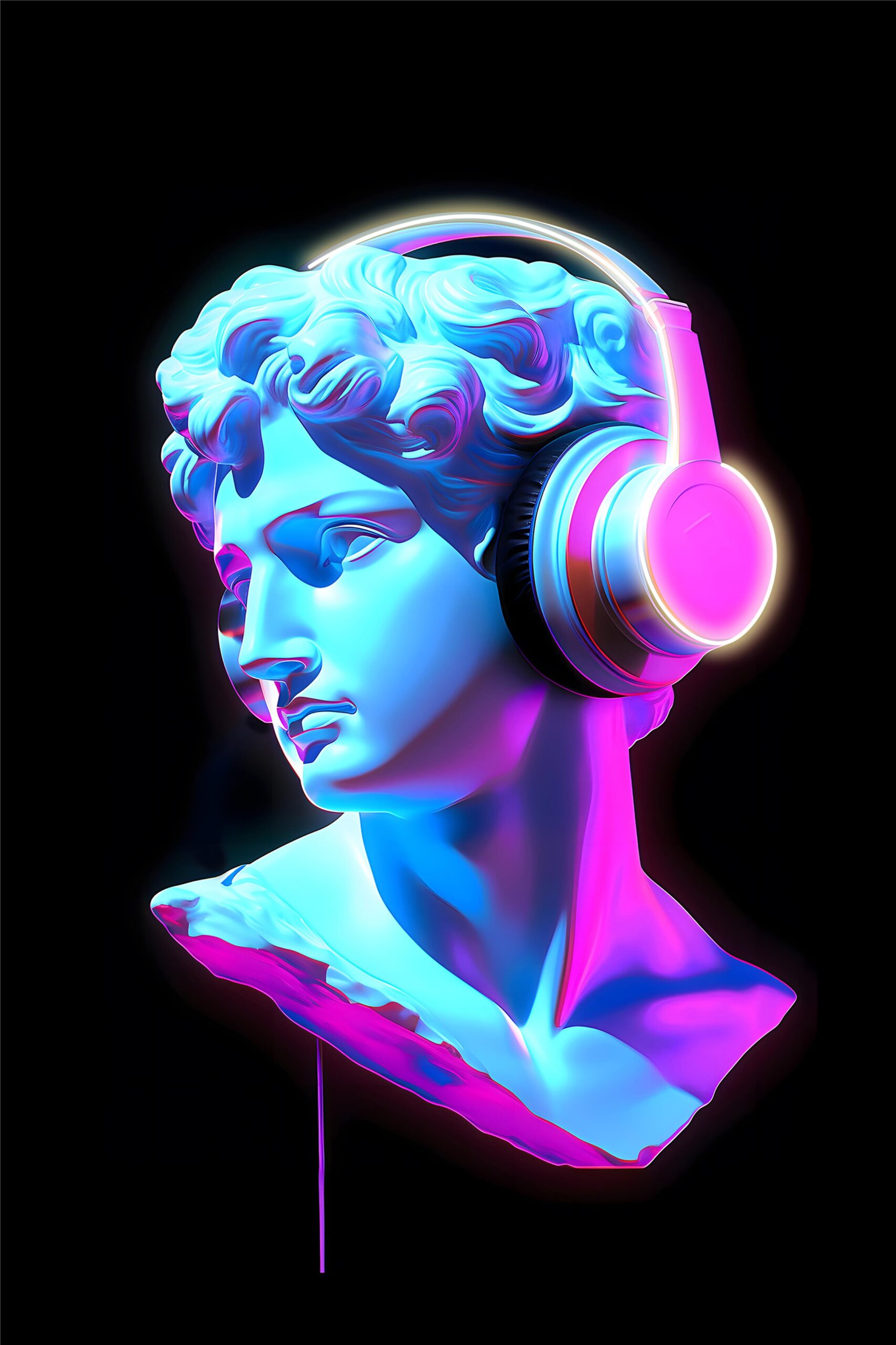 Statue of Sound Led art thestudentshop